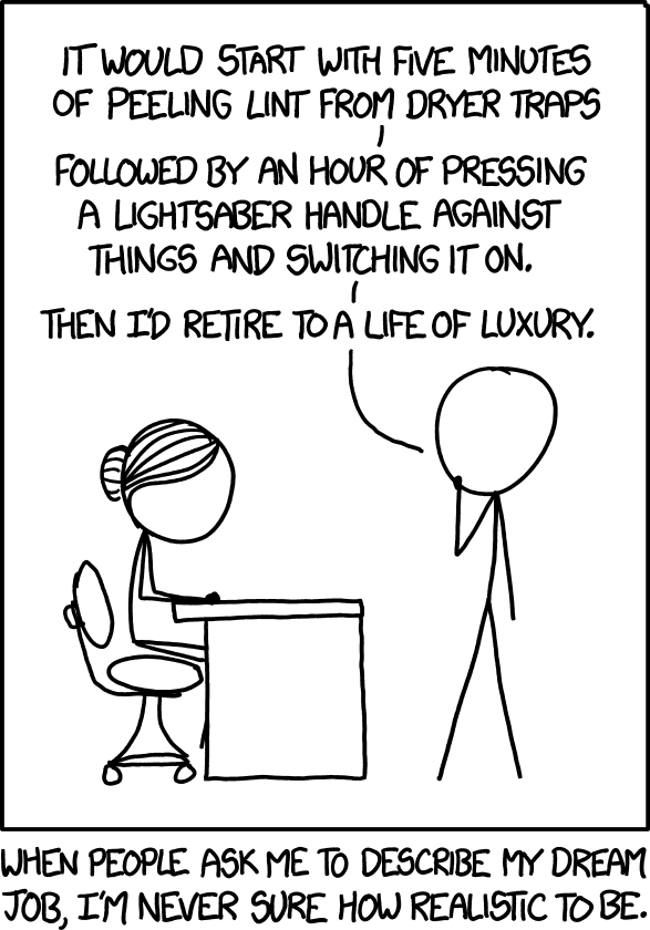 Obligatory XKCD comic Obligatory XKCD comic